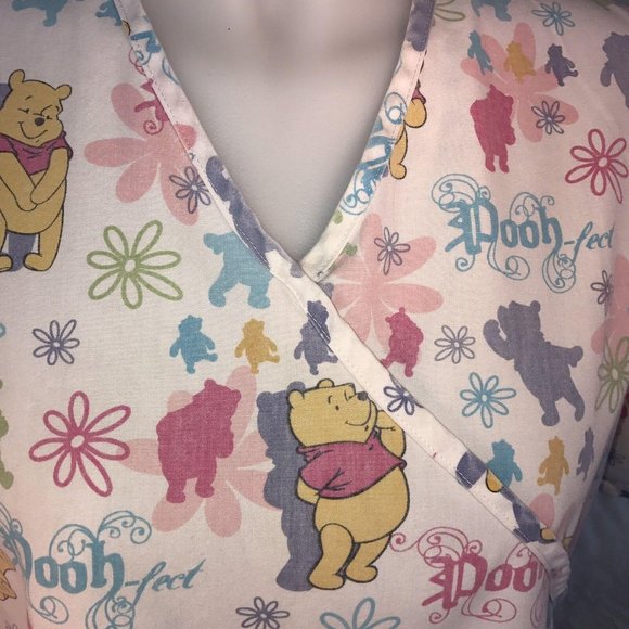 Winnie the Pooh Scrub Wonderful World of Disney Scrub Cross body S Tie Back Pooh - Picture 1 of 12